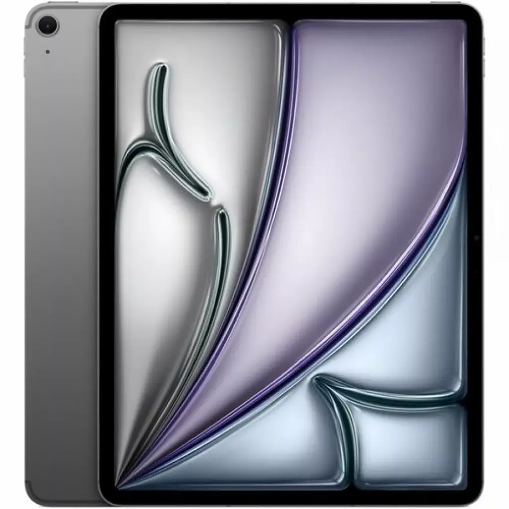 Tableta Apple iPad Air (6th Generation) A2903 - 33cm (13") - Apple M2 - 8GB - 256GB Almacenamiento - 5G - Gris - M2 Octa-Core (8 núcleos) 3.49GHz - 600cd/m² - 2732 x 2048 - Pantalla Liquid Retina, Tecnología conmutación en el mismo plano (In-plane Switching, IPS), Tecnología True Tone Pantalla - Compatible con teléfono celular - GPRS, EDGE, UMTS, HSPA, HSPA+, DC-HSDPA, LTE, 5G NR, HSDPA - 12Megapíxel Cámara frontal - 9Horas Duración máxima de pilas